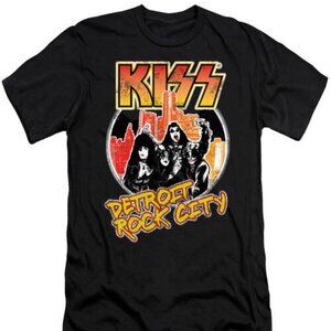 KISS Detroit Rock City Music Glam Metal T Shirt 169